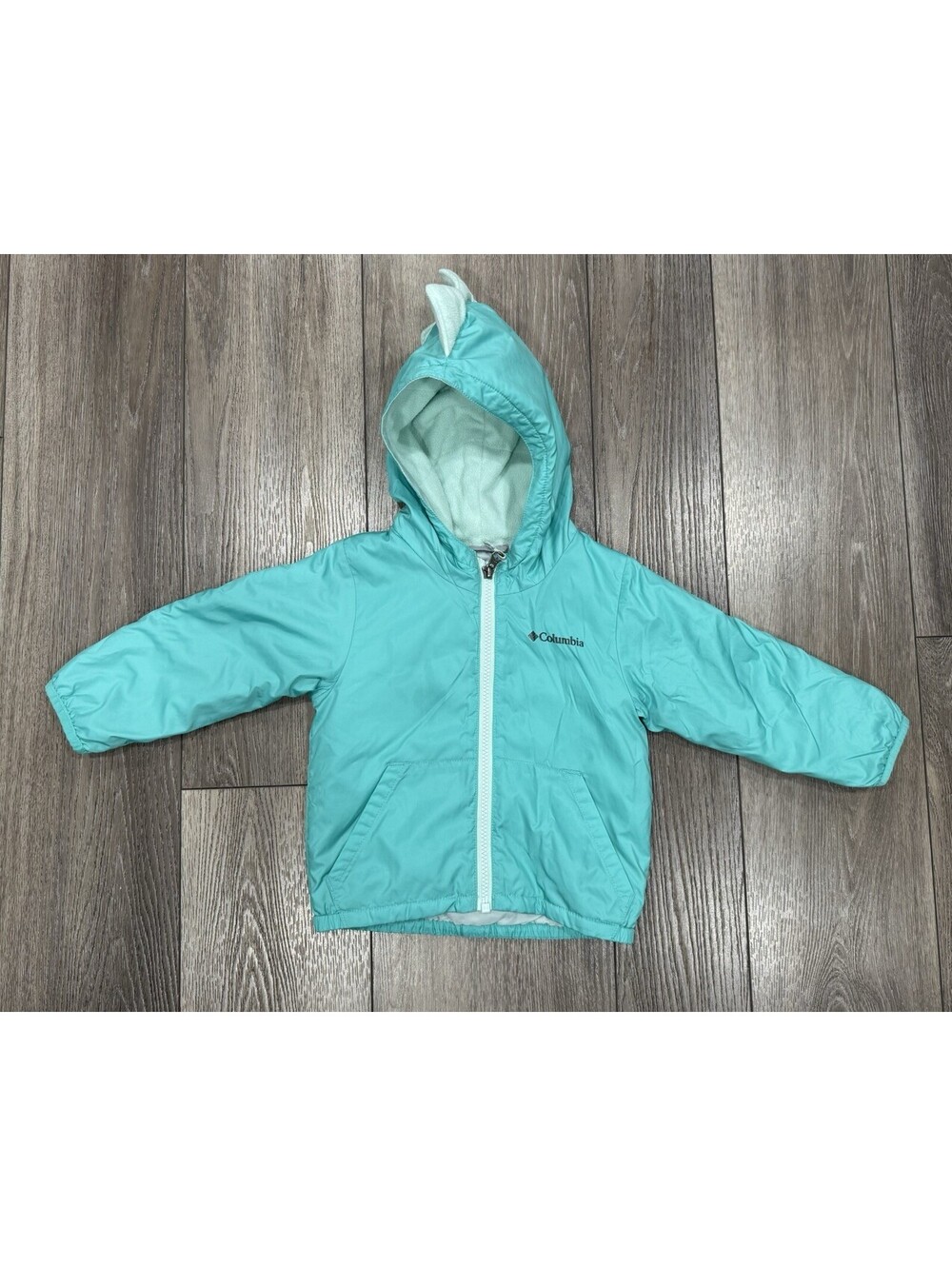 Columbia Toddler Size 2T  Dino Hooded Jacket